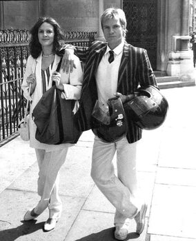 Kunstfotografie Sting at the high court, July 1982