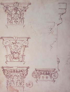 Konsttryck Studies for a Capital