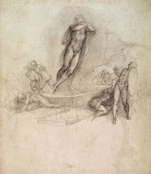 Kunsttryk Study for an Ascension