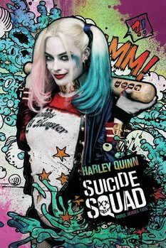 Konsttryck Suicide Squad - Harley