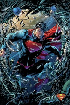 Druk artystyczny Superman - Bloodlusted