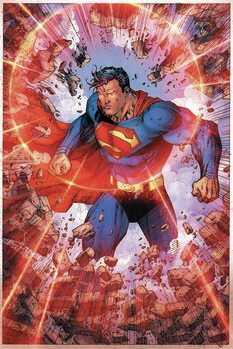 Poster de artă Superman Core - Power