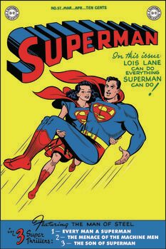 Konsttryck Superman Core - Superman and Lois