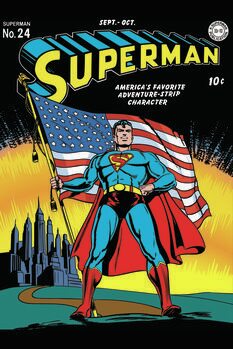 Kunstafdruk Superman Core - Superman