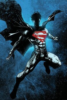 Művészi plakát Superman - In the depths