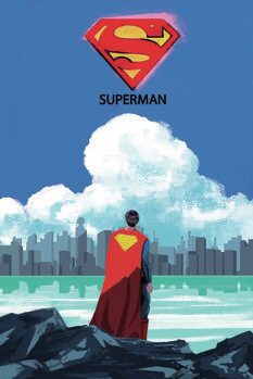 Druk artystyczny Superman - Logo