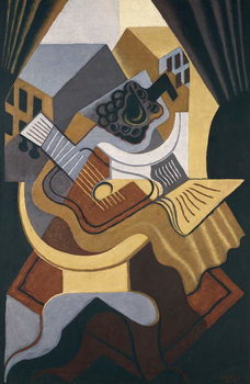 Reproducción de arte Table in front of a window, 1921