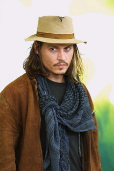 Fotografie de artă The actor Johnny Depp, Venice, Italy, 2001