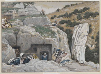 Reproducción de arte The Apostles' Hiding Place, illustration from 'The Life of Our Lord Jesus Christ', 1886-94