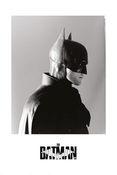 Konsttryck The Batman 2022 - Bat profile