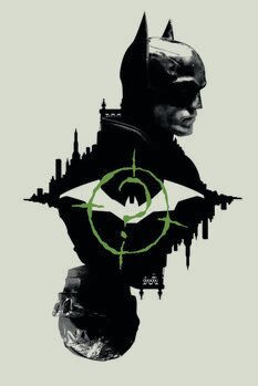 Poster de artă The Batman vs Riddle