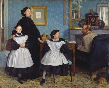 Festmény reprodukció The Bellelli Family, 1858-67