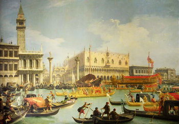 Reproduction de Tableau The Betrothal of the Venetian Doge to the Adriatic Sea