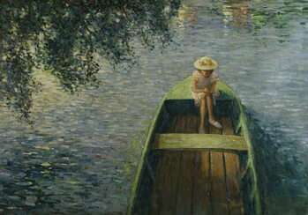 Konsttryck The Boat on the Marne, 1905