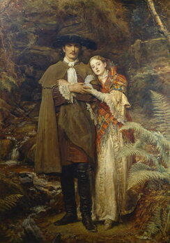 Reprodukcija umjetnosti The Bride of Lammermoor, 1878
