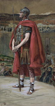 Reproducción de arte The Centurion, illustration for 'The Life of Christ', c.1886-94