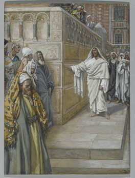 Reproducción de arte The Corner Stone, illustration from 'The Life of Our Lord Jesus Christ', 1886-94