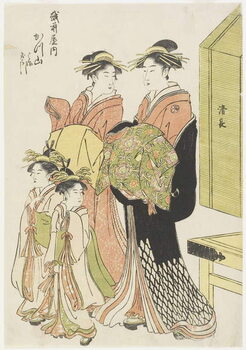 Obrazová reprodukce The Courtesan Katsuyama of the Echizenya House