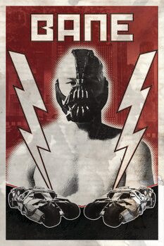 Művészi plakát The Dark Knight Trilogy - Bane