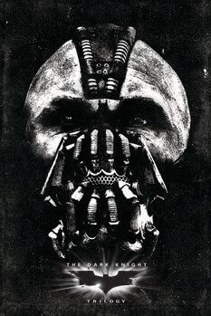Kunstafdruk The Dark Knight Trilogy - Bane Mask