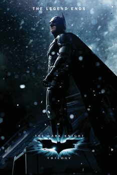 Umetniški tisk The Dark Knight Trilogy - Batman Legend