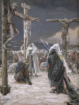 Reproducción de arte The Death of Jesus, illustration for 'The Life of Christ', c.1884-96