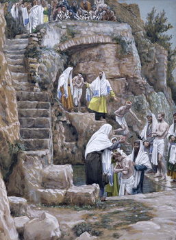 Festmény reprodukció The Disciples of Jesus Baptising