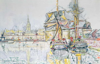 Festmény reprodukció The 'Emerald Coast', St. Malo, 1931