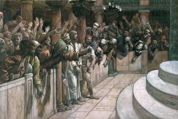 Reproducción de arte The False Witness, illustration for 'The Life of Christ', c.1884-96