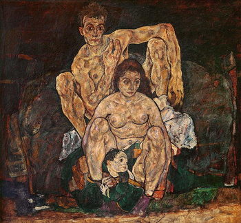 Umelecká tlač The Family, 1918
