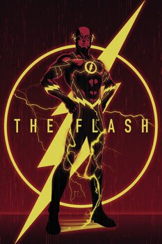 Konsttryck The Flash - Sketch 02