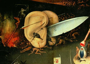 Reproducción de arte The Garden of Earthly Delights, 1490-1500