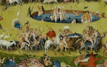 Reproducción de arte The Garden of Earthly Delights, 1490-1500