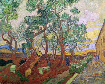 Reproducción de arte The Garden of St. Paul's Hospital at St. Remy, 1889