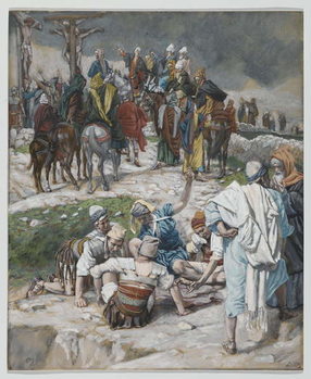 Reproducción de arte The Garments Divided by Cast Lots, illustration from 'The Life of Our Lord Jesus Christ', 1886-94