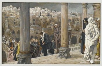 The Gentiles Ask to See Jesus, illustration from 'The Life of Our Lord Jesus Christ', 1886-94 Reproduction de Tableau