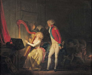 Reproducción de arte The Improvised Concert, or The Price of Harmony, 1790