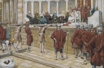 Umelecká tlač The Judgement on the Gabbatha