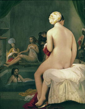 Reprodukcja The Little Bather in the Harem, 1828