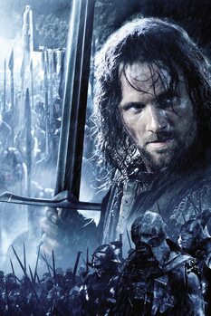Poster de artă The Lord of the Rings - Aragorn