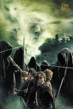 Poster de artă The Lord of the Rings - Assault on Amon Sul