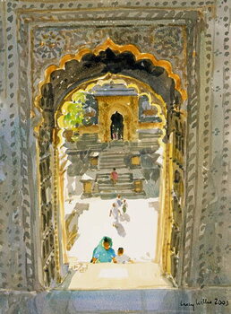 Festmény reprodukció The Maheshwar Temple, 2003