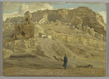 Reproduction de Tableau The Mokattam from the Citadel of Cairo