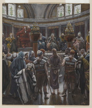 Reproducción de arte The Morning Judgement, illustration from 'The Life of Our Lord Jesus Christ', 1886-94