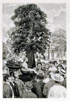 Reproducción de arte 'The Nation is at War and Must Have Men', illustration from 'Young' by William Gilmore Beymer, pub. in Harper's Magazine, 1909
