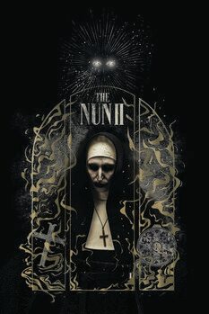 Umělecký tisk The Nun - Oči svaté Lucie