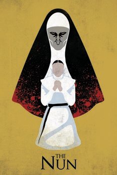Umetniški tisk The Nun - Zlo zadaj