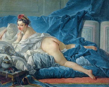 The Odalisque, 1745 Reproduction de Tableau