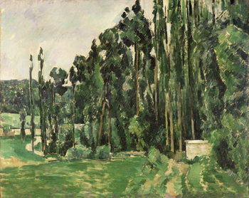 Kunsttrykk The Poplars, c.1879-82