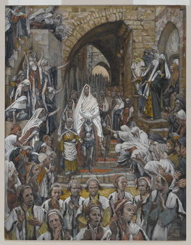 Obrazová reprodukce The Procession in the Streets of Jerusalem